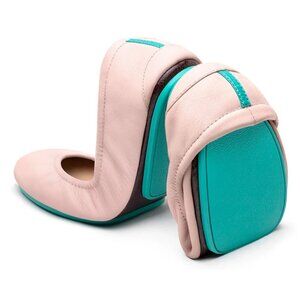 Tieks By Gavrieli Ballerina Pink Leather Ballet Flats Foldable Slip On Size 7
